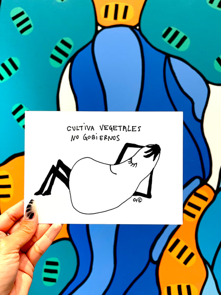 CONSUELO Y PUNTO - Art Print - Cultiva Vegetales