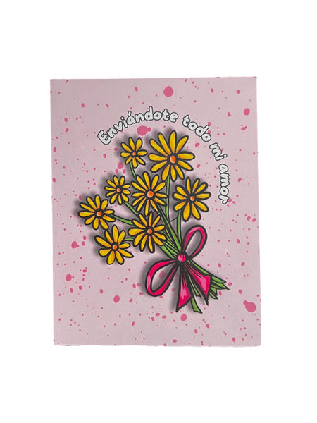 MIKEYLA JERIAN - Greeting Card - Enviándote Todo Mi Amor