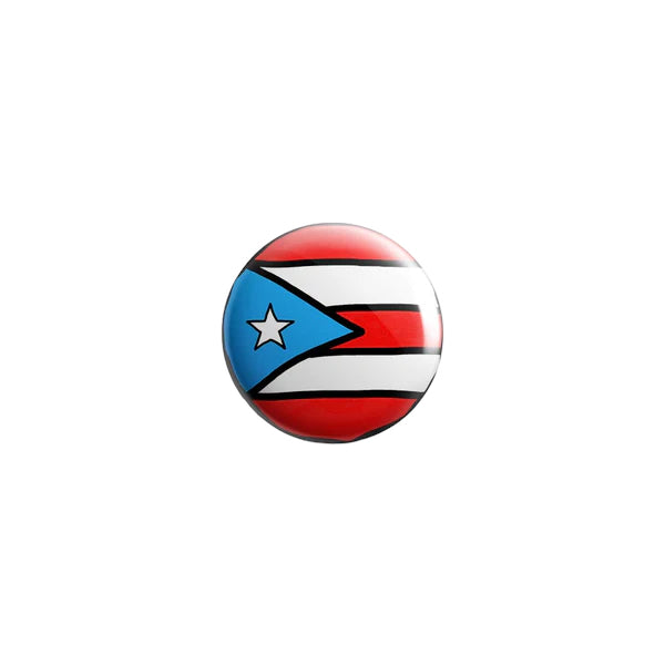 SALÓN BORICUA - Bandera PR - Sky Blue Pin