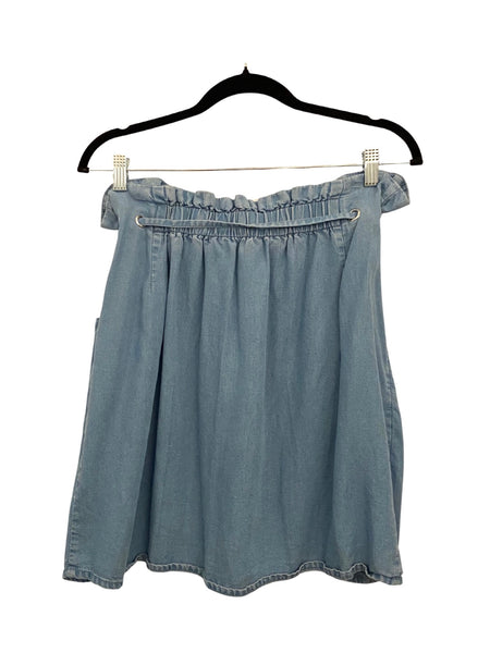 THRIFT- Soft Denim Skirt - Size L