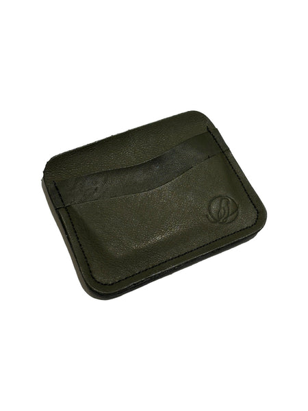 IGUACA - Card Holder - Dark Olive Green