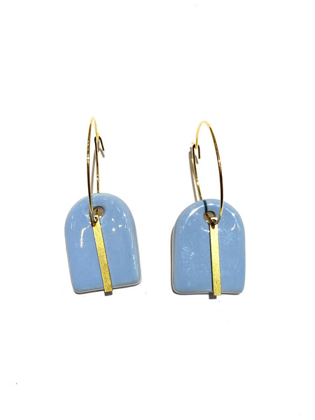 ITSARI - Dangle Earrings - Arched with Line and Hoop