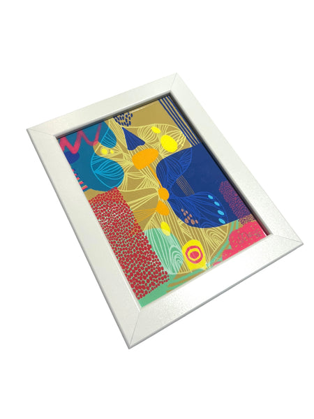 NÍVEA ORTÍZ - GIGLEÉ - Abstract - 5 x 7 Framed Print