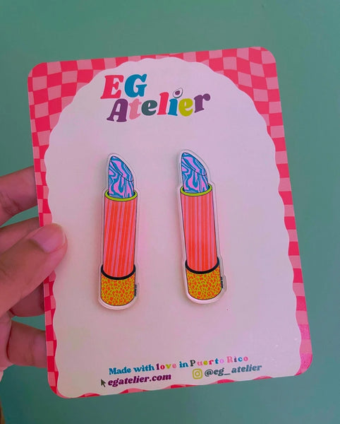 EG ATELIER- Earrings - Trippy Lippie