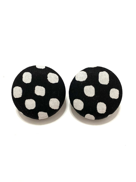 BOTÓN DE AZÚCAR - Large Studs - Black & White