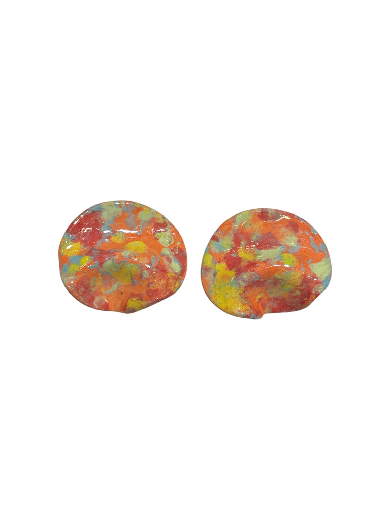 CONTRASTE- Pliego Medium Round Earrings- 2