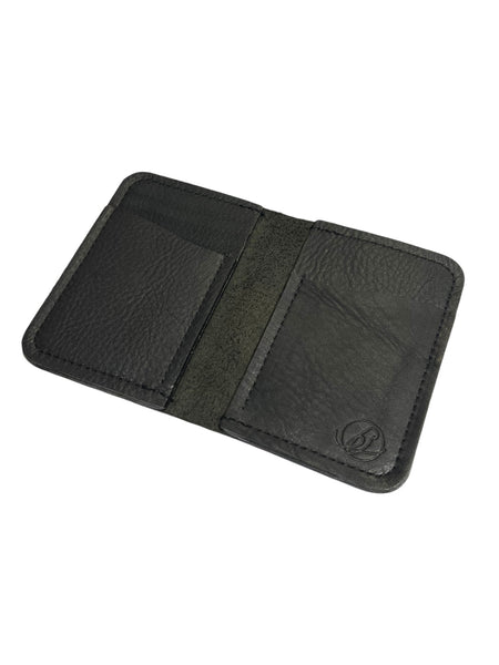 IGUACA -Simple vertical wallet - Black