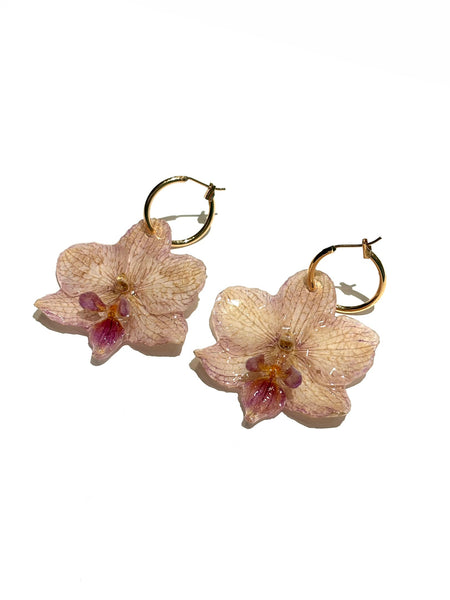 FLORE.C - Lilac Orchid Hoops