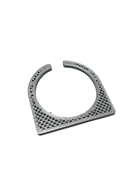 MENEO - Circle Square Grid Cuff (more colors available)