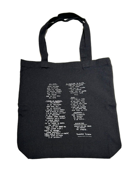 CONSUELO Y PUNTO - Tote Bag - Tengo Serios Poemas