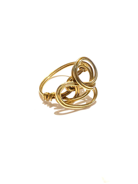 NIS Designs- Abstract Wired Ring