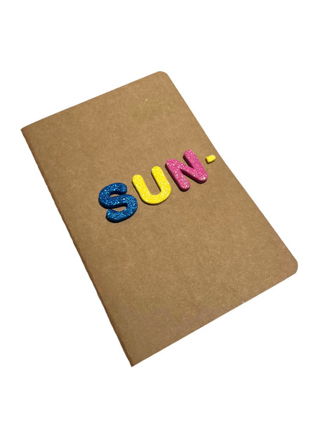 JUST B CUZ- Slim Notebook - SUN