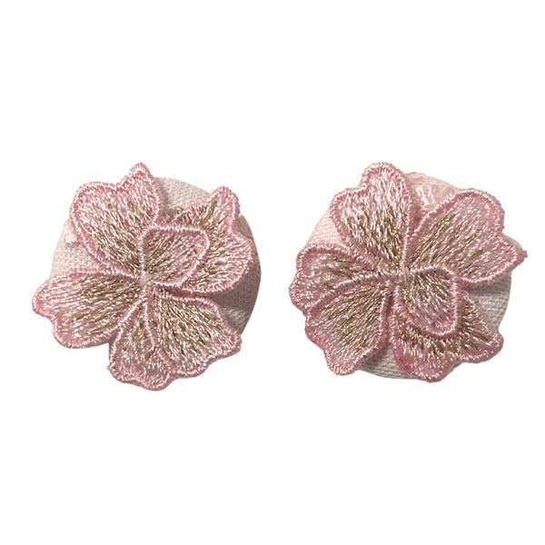 Large Studs- Coquette Flowers