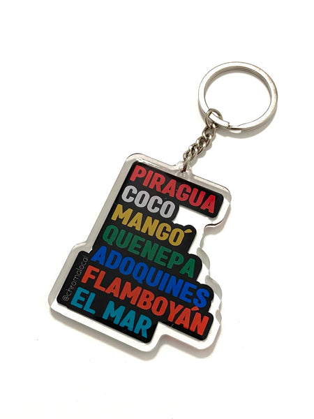 CHROMA LOCAL- Los Colores Keychain