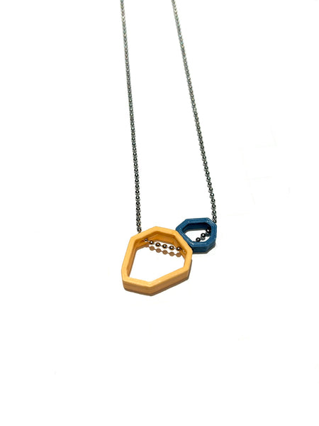 MENEO - Polígonos Mini Necklace 06