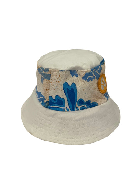 ASHLEEN CASTILLO - Caribe Bucket Hat - Blue Birds 1