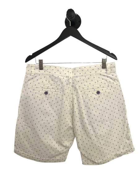 BORONEA- Anchor Shorts- White