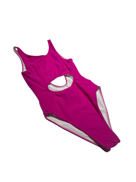 ASHLEEN CASTILLO - Verde Luz - Bright Magenta Swim- Small