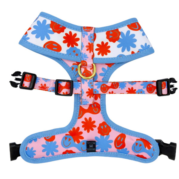 MOLLY & CO. - Reversible Harness- Be Happy