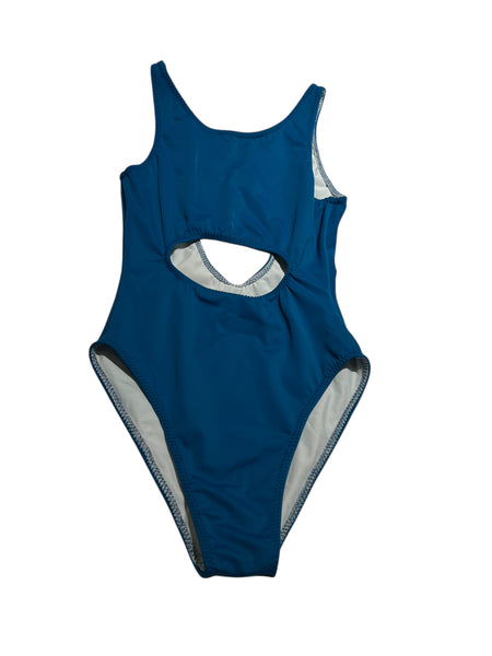 ASHLEEN CASTILLO - Verde Luz - Blue Swimsuit -Small