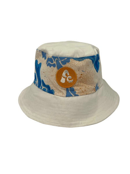 ASHLEEN CASTILLO - Caribe Bucket Hat - Blue Birds 1