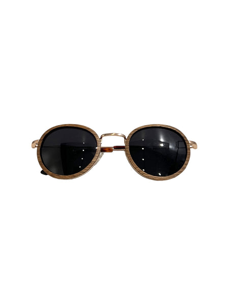 HERNY'S WOOD- Sunglasses - Humami Skinny Temple Walnut