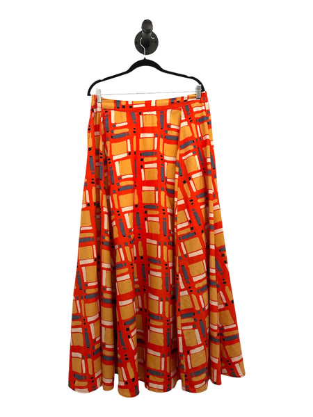THRIFT- Flowy Long Skirt - Size M
