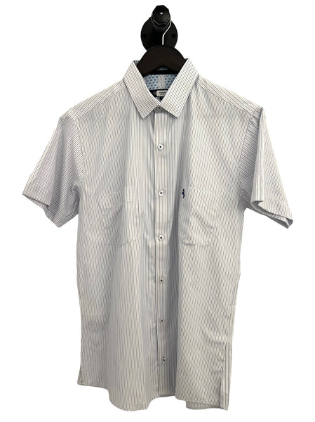 BORONEA- Dobby Stripe Shirt