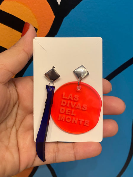 ASHLEEN CASTILLO - LAS DIVAS DEL MONTE Asymmetrical Earrings