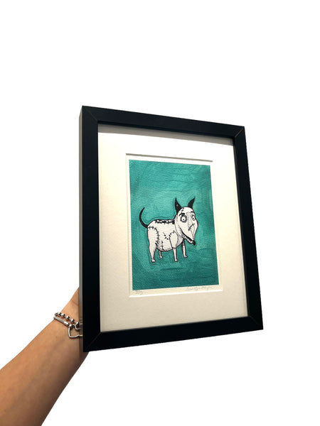 SARITZA MARTÍNEZ -  Framed Print - Sparky