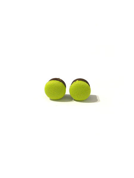 BOTÓN DE AZÚCAR- Mini Studs - Lime Green