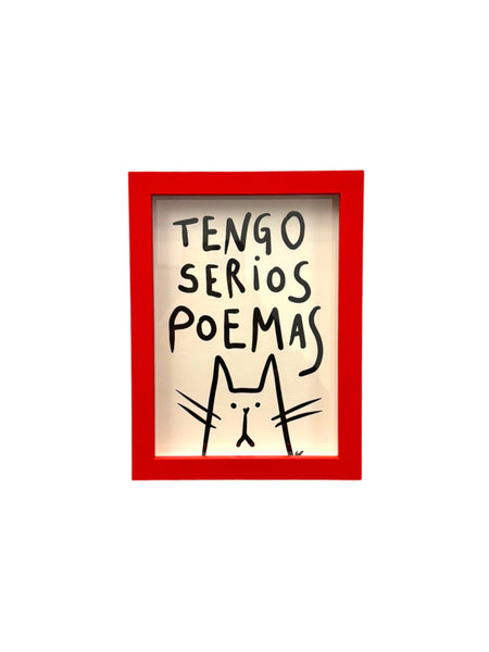 CONSUELO Y PUNTO - Art Print 5" x 7"- Tengo Serios Poemas