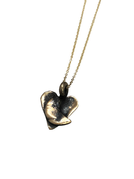MONIQUE MICHELE- Heart and Moon Necklace