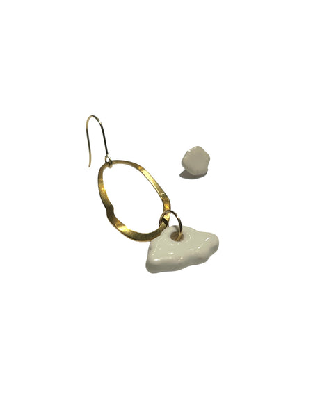 ITSARI- Asymmetrical Earrings - Clouds