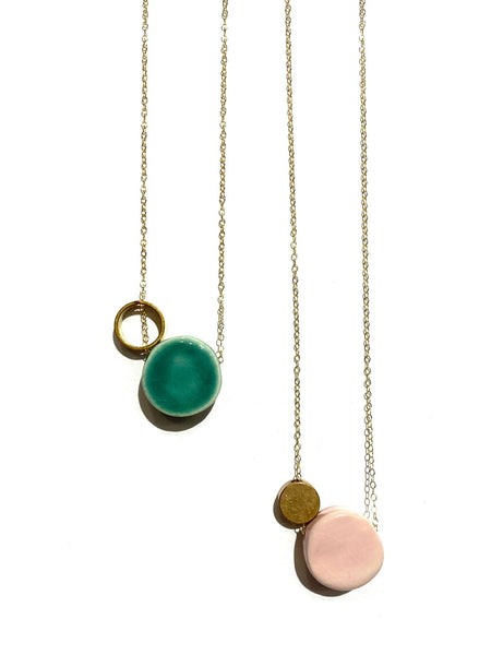 ITSARI- Short Necklace- Round Circle (more colors available)