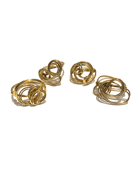 NIS Designs- Abstract Wired Ring