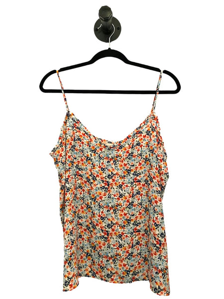 THRIFT- Floral Strappy Cami  (Medium)