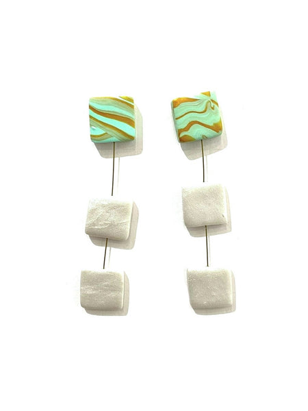 COCOLEÉ - Square Earrings