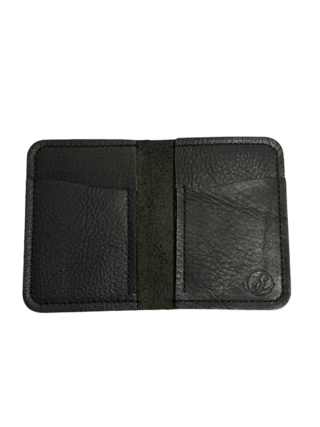 IGUACA -Simple vertical wallet - Black