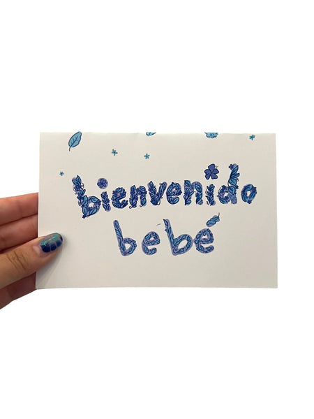 SAJORÍ - Bienvenido bebé - Greeting Card