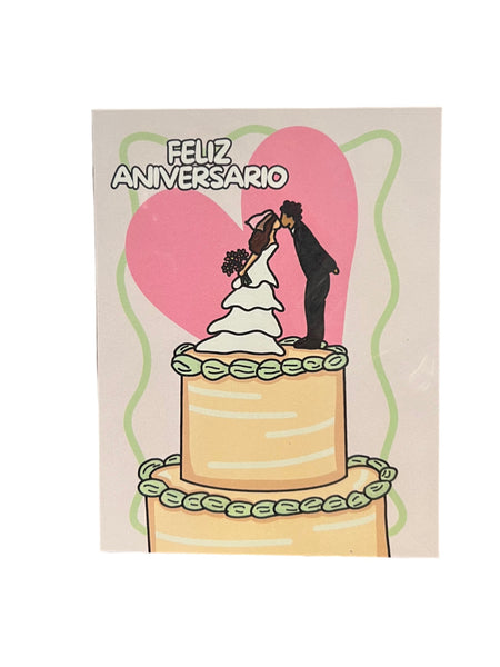 MIKEYLA JERIAN - Greeting Card - Feliz Aniversario