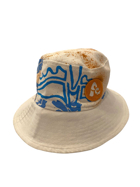 ASHLEEN CASTILLO - Caribe Bucket Hat - Blue Birds 5