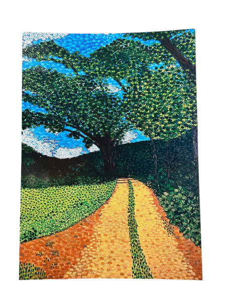 SUSANA CACHO - 5" x 7” Art Print- Paisaje Hacienda San Pedro