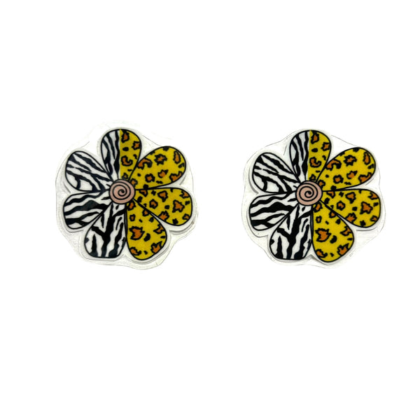 PÚRPURA- Mini Studs- Wild Flowers