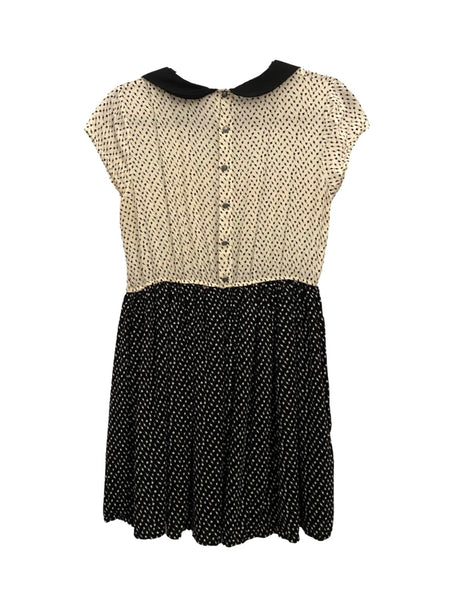 THRIFT- Peter Pan Collar Dress (Medium)