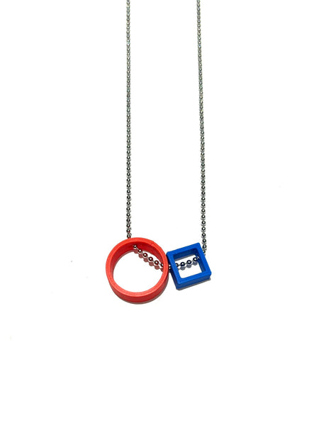 MENEO - Polígonos Mini Necklace 02