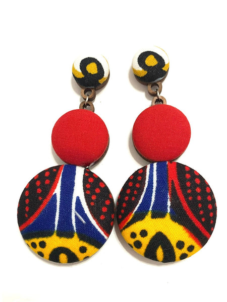 BOTÓN DE AZÚCAR - Big Earrings- Primal