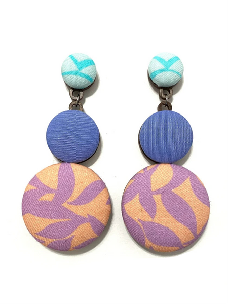 BOTÓN DE AZÚCAR- Big Earrings -April Love