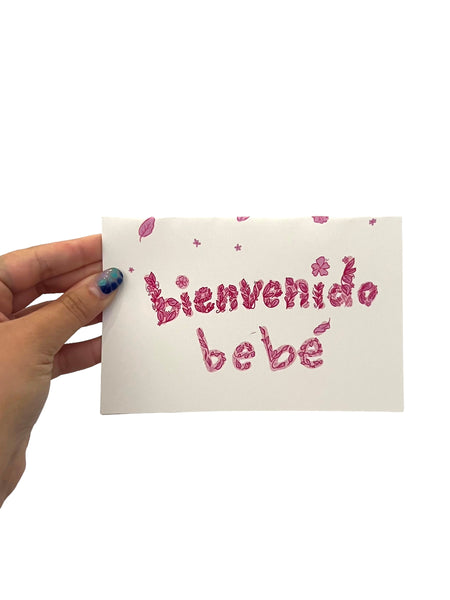 SAJORÍ - Bienvenido bebé - Greeting Card