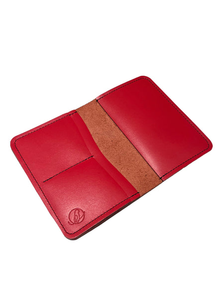 IGUACA- Passport Cover - Rojo Faeda